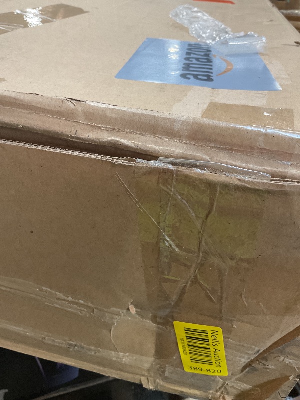 Photo 1 of **SELLING FOR PARTS AS PARTIAL SET. SCRAPES DROM TRANSPORT**DUMOS 32" Home Office Computer Desk with Drawers, Small Gaming Writing Study Table with Storage Side Bag, Headphone Hook and Adjustable Feet for Bedroom Rustic Brown