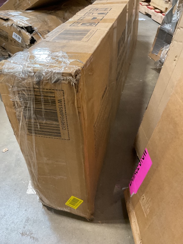 Photo 1 of **SELLING FOR PARTS AS PARTIAL SET. ONE OF TWO BOXES**Queen over Queen Bunk Bed with Storage Drawers and Shelves, Metal Bunk Beds with Lights and USB Ports, Convertible Lower Bunkbed Queen for Guests, Bedroom, Dorms, Multi-function and Noise-free, Black