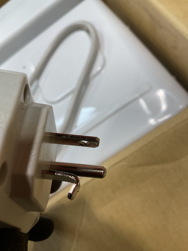 Photo 1 of **SELLING FOR PARTS. PLUG TURNED SIDEWAYS**Midea 12,000 BTU U Shaped Smart Inverter Window Air Conditioner - Cools 550 Sq Ft, Ultra Quiet with Open Window Flexibility - Alexa/Google Assistant Compatible - 35% Energy Savings, Remote (Updated)