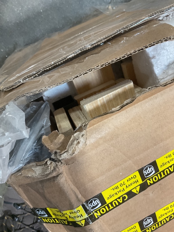 Photo 1 of **SCRAPE DAMAGE ONLY RAILS**GarveeHome King Size Bed Frame with 50.8" Tall Headboard, Platform Velvet Upholstered Bed Frame with 4 Storage Drawers, USB Charging Station, Led Lights, No Box Spring Needed, Easy Assembly, Dark Grey