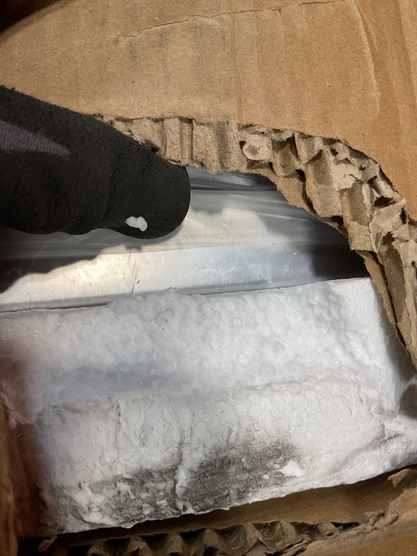 Photo 1 of **FRAME MINOR DENT**32"×78" Fixed Glass Shower Panel, Bathroom Shower Doors 5/16"(8mm) Thick Clear Tempered Glass Panel, Chrome Silver Frameless Shower Door