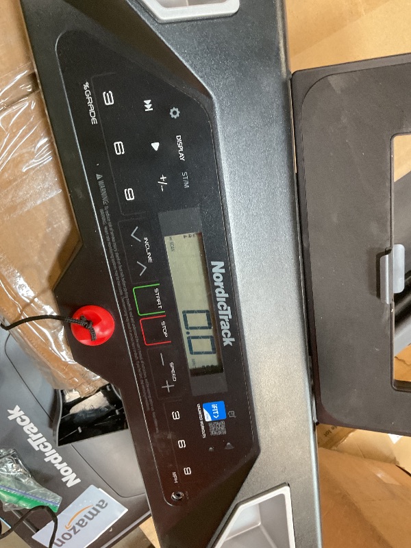 Photo 1 of **DIRT SCRAPES**NordicTrack T Series 5 Starter Treadmill for Real Results