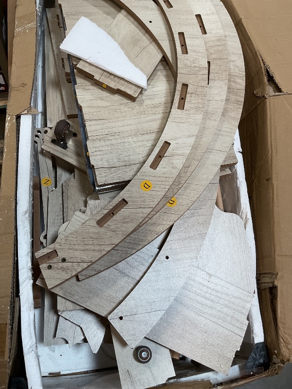 Photo 1 of **MISSING MANUAL**Cat Exercise Wheel, 43" Cat Running Wheels for Indoor Cats with with Locking Mechanism, Cats Treadmill Wheels with Scratching Board and Teaser Toy, Cat's Weight Loss and Health