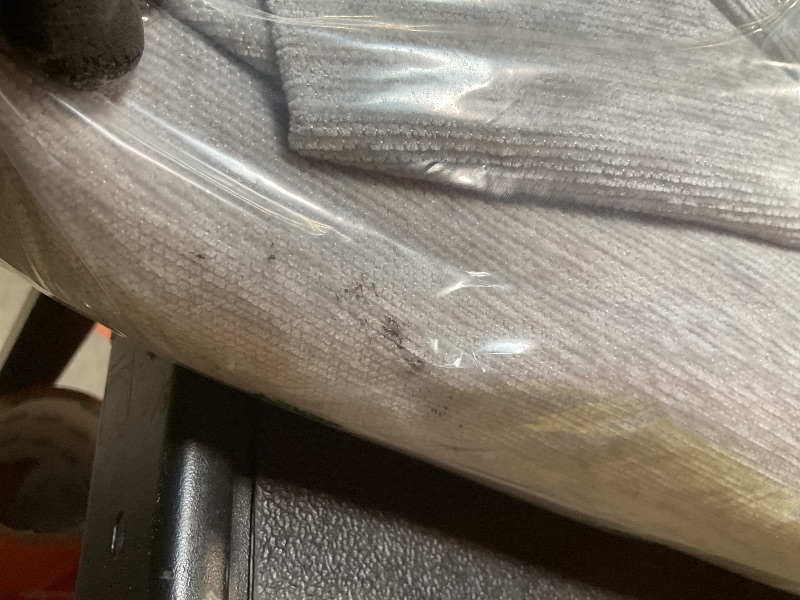 Photo 1 of **DIRT**MYSKY HOME Couch Cover for Pets Light Grey Couch Covers for 2 Cushion Couch Sofa Simple Tassel Sofa Covers for Loveseat L Shaped Chenille Couch Cushion Covers for Dogs Kids Easy Install,91" X118"