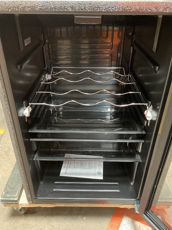 Photo 1 of *** MINOR DAMAGE***Antarctic Star Beverage Refigerator Cooler -145 Can Mini Fridge for Soda Beer or wine,with glass door, For Office or Bar with Adjustable Removable Shelves?4.5 Cu. Ft. (Black)