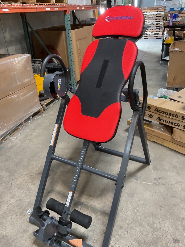 Photo 1 of *** STOCK PHOTO ONLY/MISSING PARTS*** CUDOEEAI INVERSION TABLE