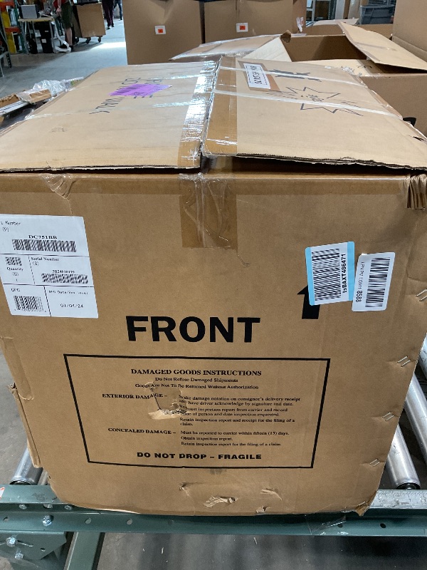 Photo 1 of *** MINOR DAMAGE***NORCOLD INC 2.7 CU FT 12/24 VDC Compressor Refrigerator