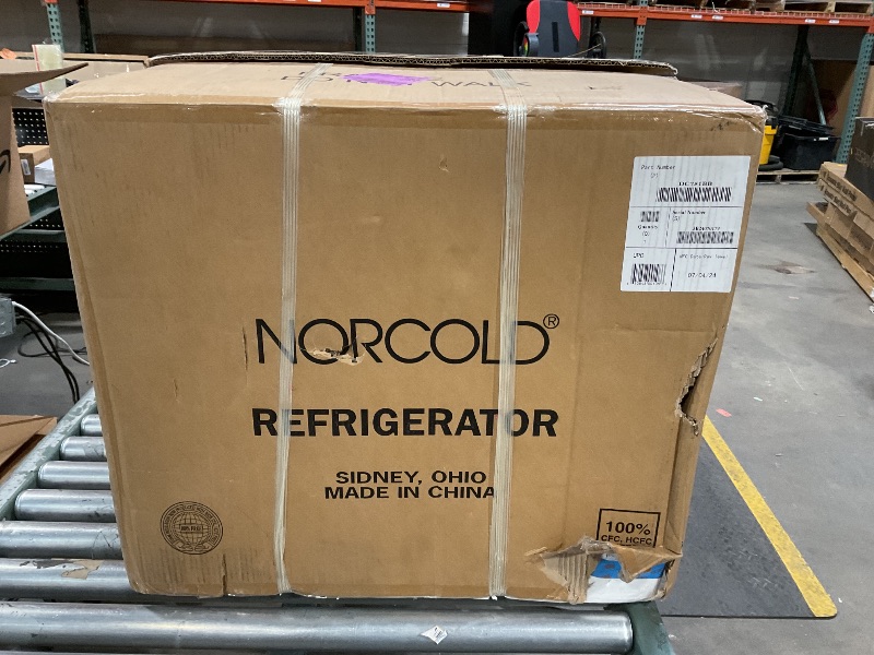 Photo 1 of *** MINOR DAMAGE***NORCOLD INC 2.7 CU FT 12/24 VDC Compressor Refrigerator