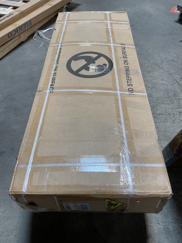 Photo 1 of *** USED/MINOR DAMAGE/UNKNOWN MISSING PARTS OR HARDWARE***Kiivakii Trampoline 12FT 14FT, Outdoor Trampolines for Kids and Adults, Recreational Trampoline with Enclosure Net & Ladder, Round Trampolines for Backyard, ASTM Approved