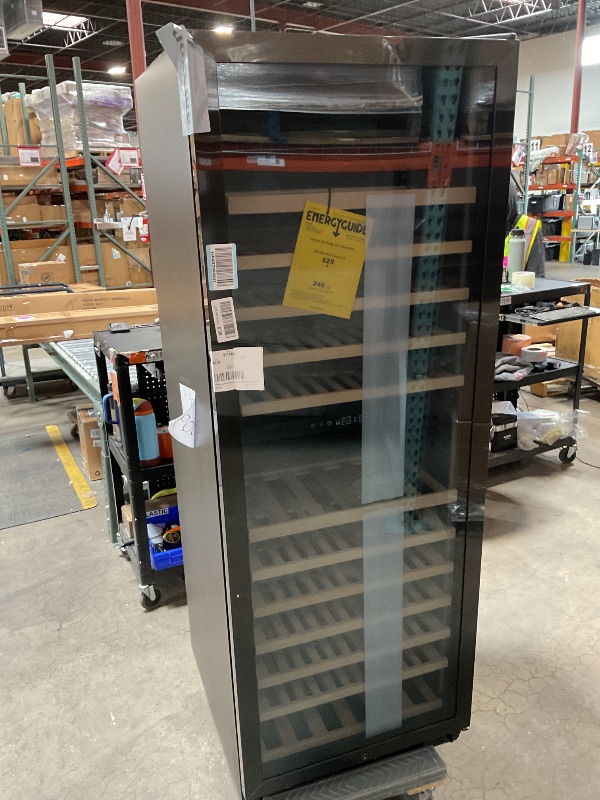 Photo 1 of *** PICTURE FOR REFERENCE ONLY/MINOR DAMAGE***ORYMUSE Dual Zone Wine Fridge Freestanding 175 Bottle, 24 Inch Large Capacity Built-in Wine Cooler Refrigerator with Upgraded Compressor Cooling and Intelligent Temperature Memory