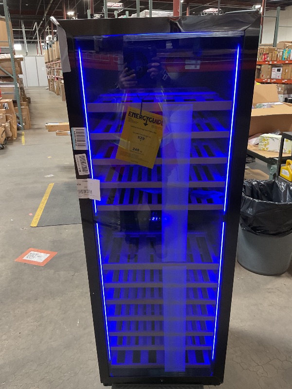 Photo 1 of *** PICTURE FOR REFERENCE ONLY/MINOR DAMAGE***ORYMUSE Dual Zone Wine Fridge Freestanding 175 Bottle, 24 Inch Large Capacity Built-in Wine Cooler Refrigerator with Upgraded Compressor Cooling and Intelligent Temperature Memory