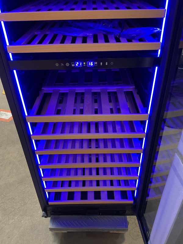Photo 1 of *** PICTURE FOR REFERENCE ONLY/MINOR DAMAGE***ORYMUSE Dual Zone Wine Fridge Freestanding 175 Bottle, 24 Inch Large Capacity Built-in Wine Cooler Refrigerator with Upgraded Compressor Cooling and Intelligent Temperature Memory