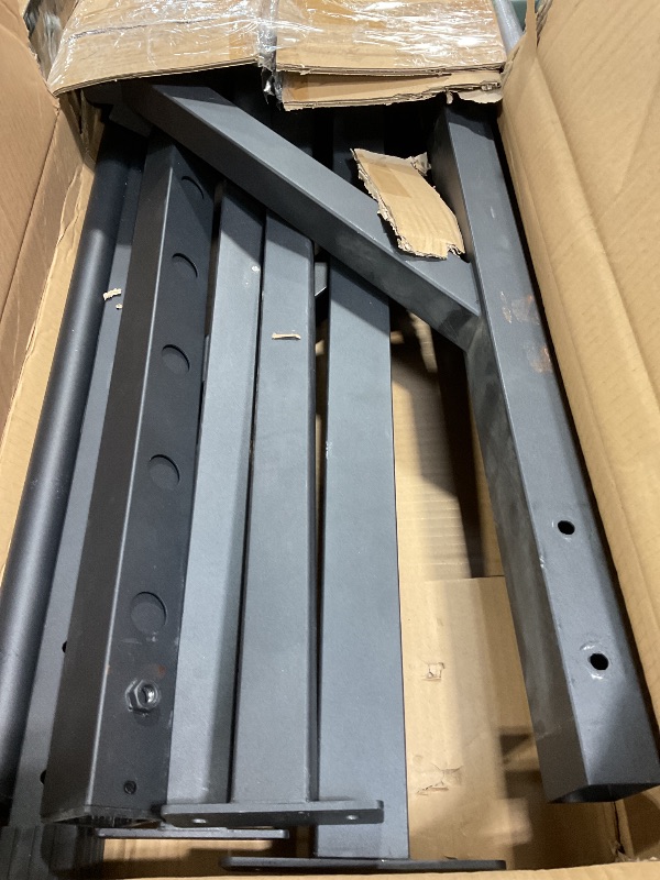 Photo 1 of *** USED/UNKNOWN MISSING HARDWARE***SELEWARE Adjustable Pull Up Station, Multifunction Pull Up Bar, Fully Welded, 500 lbs Capacity, Power Tower Dip Station for Home Gym