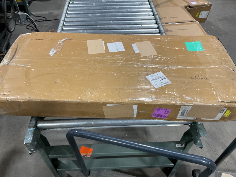 View 4 of *** PARTIAL SET /MISSING HARDWARE***DioOnes 51" Modern Gondola Shelving Unit, Heavy-Duty Double-Sided Retail Display Rack, Premium Wood & Metal Store Fixtures for Boutique, Pharmacy, Pet Store, Commercial Merchandise Stand (Island Unit)