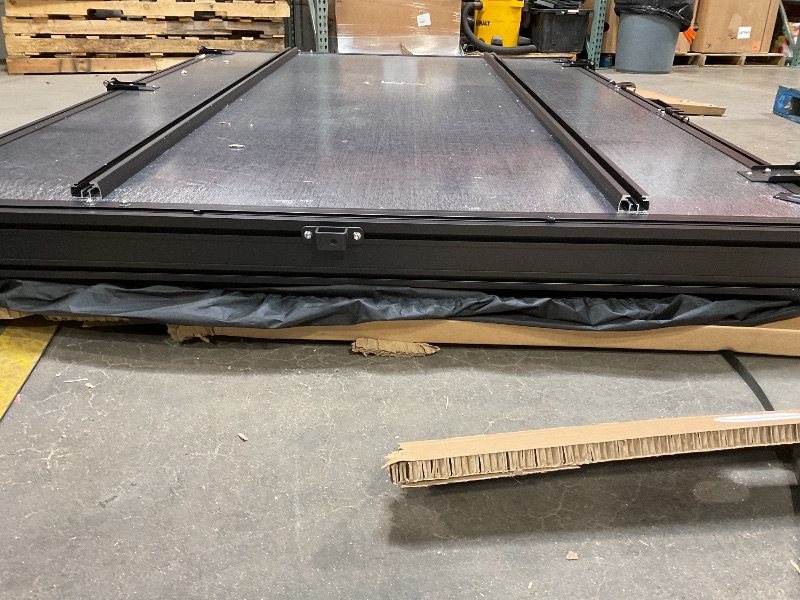 Photo 1 of *** MINOR DAMAGE***SanHima Rooftop Tent Hard Shell - Hotham Side Overland Aluminium Roof Top Tent Side-Open Design, Larger Space, Tri-Color LED Light & Skyview Window, for 2-3 People Car SUV Truck Camping