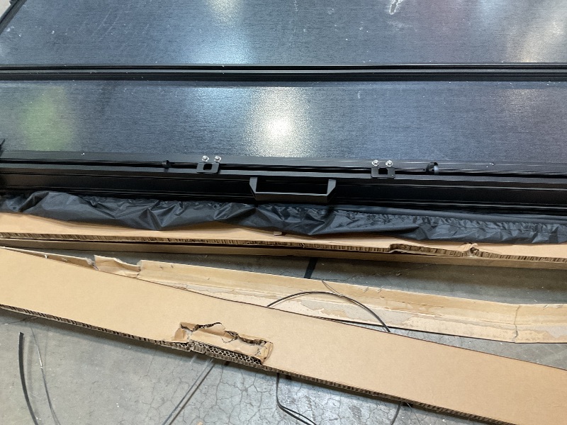 Photo 1 of *** MINOR DAMAGE***SanHima Rooftop Tent Hard Shell - Hotham Side Overland Aluminium Roof Top Tent Side-Open Design, Larger Space, Tri-Color LED Light & Skyview Window, for 2-3 People Car SUV Truck Camping