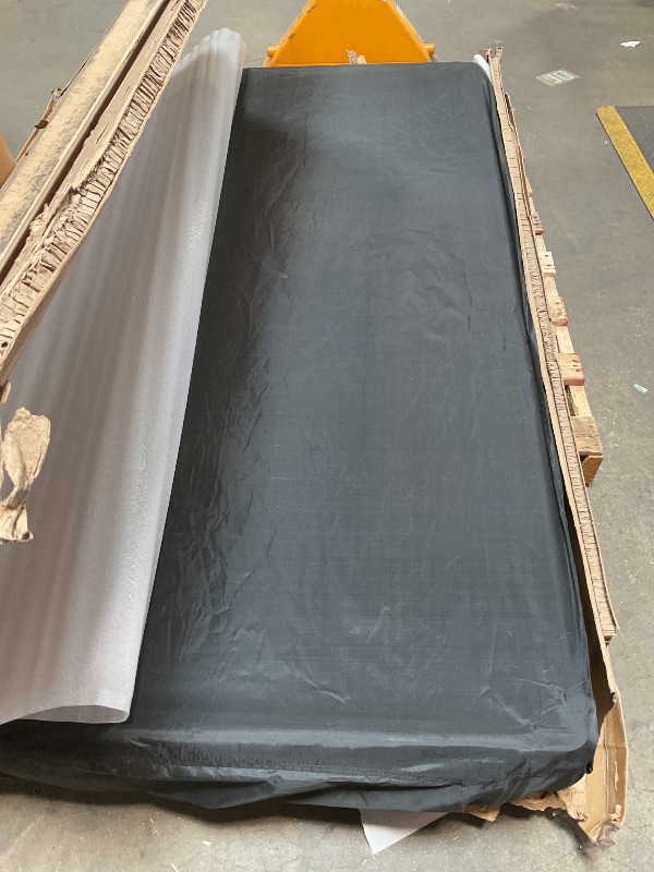 Photo 1 of **FOR PARTS ONLY / DAMAGED / BOX IS DAMAGED ** Sanhima Rooftop Tent Hard Shell - Hotham Lite Overland Aluminium Roof Top Tent 4.56" Slimline, w/Tri-Color LED Strip Light & 1.97” Thick Mattress, for Car SUV Truck Camping, 2-3 People (Army Green)