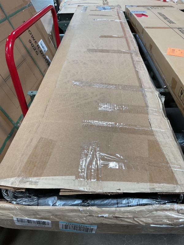 Photo 1 of ***PARTS ONLY***NON FUNCTIONAL***Prepac Stylish Flat Wood Panel Headboard for King Size Beds, Simplistic Wooden King Headboard 2.25" D x 81" W x 48" H, Black, BHFK-1301-1