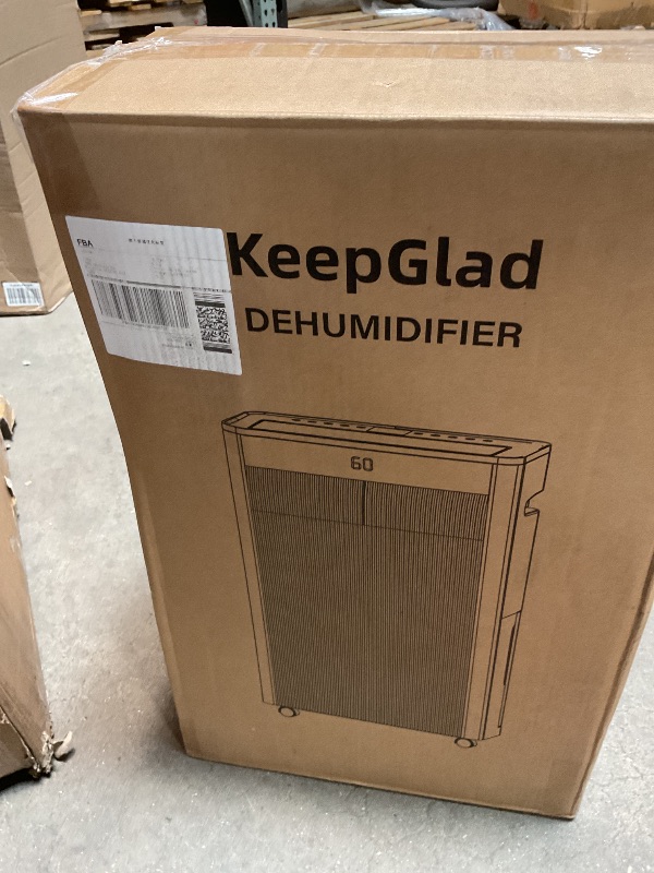 Photo 1 of **FOR PARTS/ DOESN'T PERFORM INTENDED FUNCTION*** 4500 Sq.Ft Dehumidifier, KeepGlad Dehumidifier Max 80 Pint/D, Dehumidifiers for Home with Drain Hose, Smart Compressor with Intelligent Humidistat,Three Modes, for Basement, Bedroom, Bathroom
