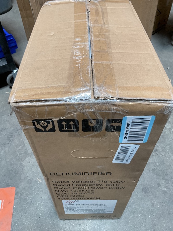 Photo 1 of **FOR PARTS/ DOESN'T PERFORM INTENDED FUNCTION*** 4500 Sq.Ft Dehumidifier, KeepGlad Dehumidifier Max 80 Pint/D, Dehumidifiers for Home with Drain Hose, Smart Compressor with Intelligent Humidistat,Three Modes, for Basement, Bedroom, Bathroom