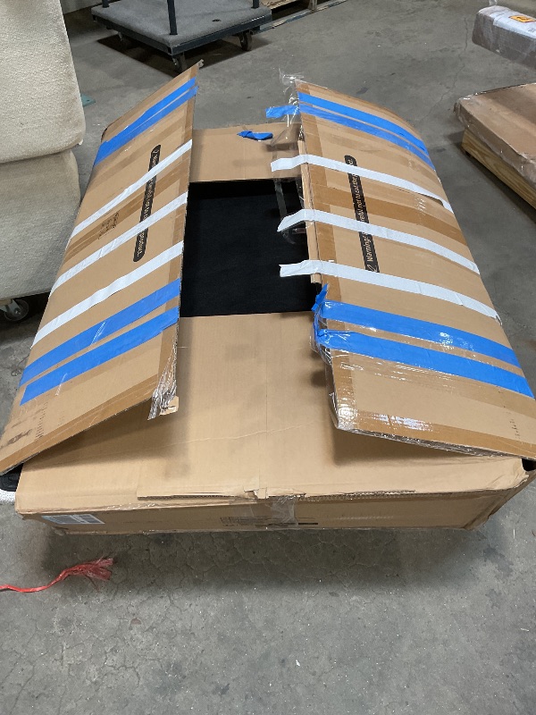 Photo 1 of *** USED/PARTIAL SET, MISSING PARTS***Marsail 89" Couch, 3-Seater Modern Sofa with Deep Seats, Comfy Upholstered Linen Sofas for Living Room, Apartment, Cream White