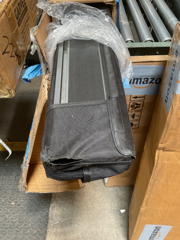 Photo 1 of *** MINOR DAMAGE***BUNKER INDUST 180 Degree Awning Free Standing, Vehicle Overland Awning Built-in LED Light - Three Colors, Car Driver Passenger Side, Waterproof Wind Resistant for SUV Van Truck Camper