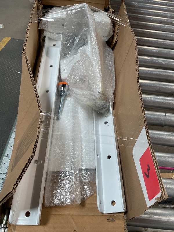 Photo 1 of *** UNKNOWN, MISSING PARTS AND HARDWARE***EONECROSS 54" Cargo Van Roof Ladder Rack with Rear Roller, Heavy Duty Steel Rack with 3 Crossbars, Fit for 2015–2025 Ford Transit 150/250/350, Low/Mid/High Roof Cargo Vans, 820 lbs Load Capacity