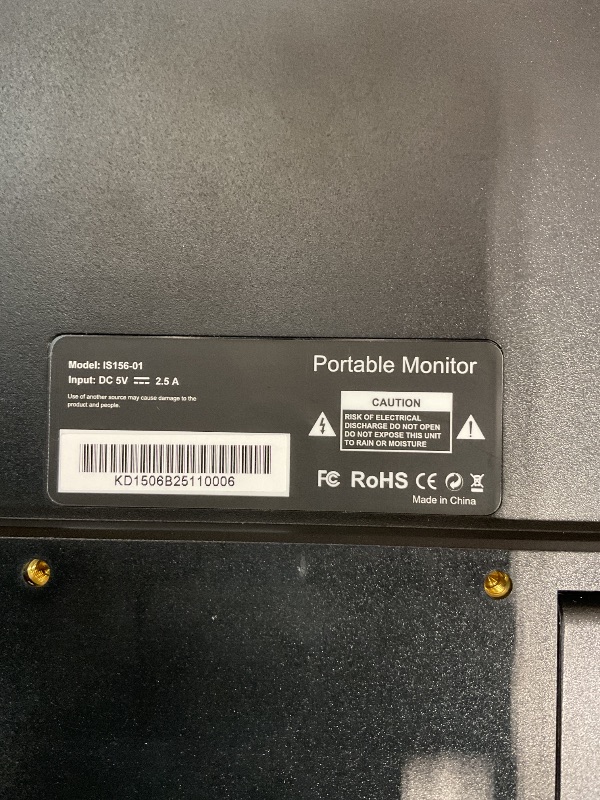 Photo 1 of MSCMPOVA Portable Monitor 15.6 Inch 1080P FHD USB-C HDMI Ultra-Slim Travel Monitor with Kickstand & Speakers, IPS Gaming Display Screen Extender for Laptop PC Mac Phone PS Xbox Switch