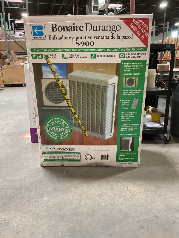 Photo 1 of ***USED/NON FUNCTIONAL** BONAIRE 5900-CFM 3 -Speed Window Evaporative Cooler for 1900-sq ft