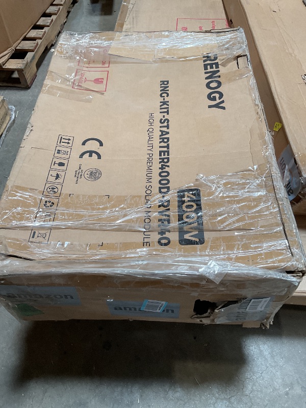 Photo 1 of ?New Upgrades? Renogy 400W 12V Solar Panel Starter Kit, 4 * 100 Watt N-Type 16BB Solar Panel, MPPT 40A Charge Controller, Adaptor Kit, Tray Cables, Mounting Z Brackets for RV, Camper, Off-Grid System