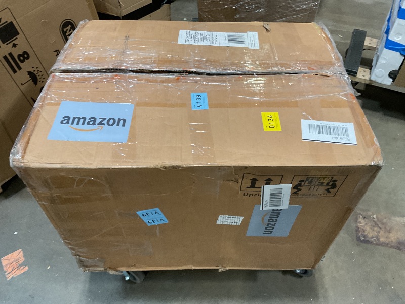 Photo 1 of *** USED/MINOR DAMAGE/MISSING PARTS/CHAIR ONLY***X Rocker Prism RGB LED Lounging Video Gaming Pedestal Chair with Armrests, Wireless Bluetooth Audio, Foldable, Vegan Leather, Amazon Exclusive, Black