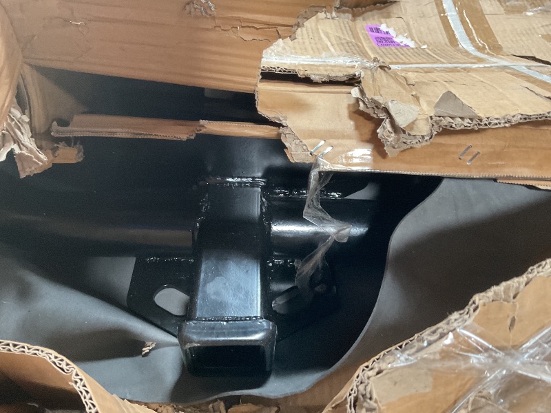 Photo 1 of *** UNKNOWN MISSING HARDWARE***ALMULOO 2 Inch Receiver Class 4 Trailer Hitch Compatible with 2009-2024 Dodge Ram 1500 Models Powder Coated Black Steel Trailer Tow Hitch 3 Pcs Structure