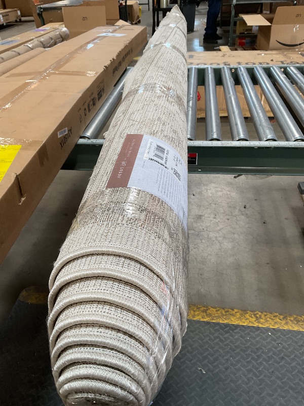 Photo 1 of *** MINOR DAMAGE – DIRTY FROM TRANSPORT***Loloi Magnolia Home by Joanna Gaines Pace Collection PAC-01 Natural/Stone 7'-10" x 10' Area Rug