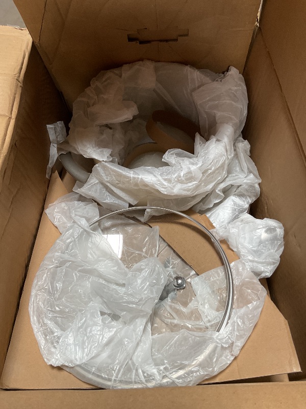 Photo 1 of **DAMAGED** Rachael Ray Cucina Ceramic Cookware Set - 13 Pieces - Ceramic Pots and Pans Set w/Nonstick Frying Pans, Saute Pan, Saucepans, Stockpot, Lids, Pan Protectors & Cooking Utensils - Almond