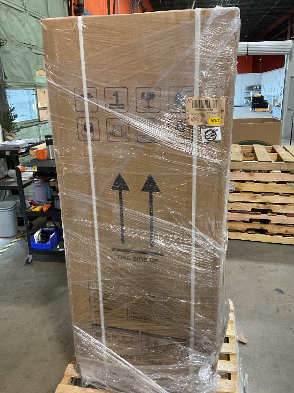 Photo 1 of *** MAJOR DAMAGE/SHATTERED GLASS DOOR – FOR PARTS ONLY***Velivi 24" Inch Dual-Zone Wine Fridge, Freestanding/Built-in Wine Cooler Refeigerator, Large Capacity Tall Wine Cellar For Wine Collection, Wine Chiller with Safety Lock, Low Noise and Fast Cooling