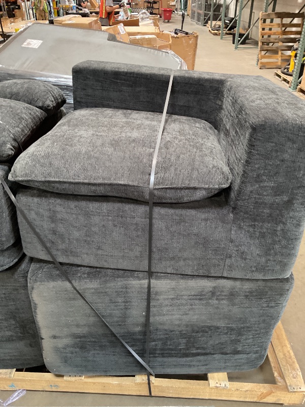 Photo 1 of *** MINOR DAMAGE – DIRTY FROM TRANSPORT***Cloud Modular Sectional Couches Boneless Sofa for Living Room, 138" Oversized U Shaped Corner Couch with Movable Ottomans, Memory Foam Compressed 6 Seater Sofa for Living Room