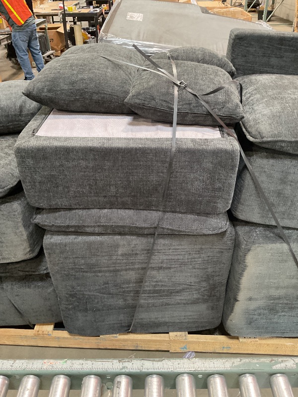 Photo 1 of *** MINOR DAMAGE – DIRTY FROM TRANSPORT***Cloud Modular Sectional Couches Boneless Sofa for Living Room, 138" Oversized U Shaped Corner Couch with Movable Ottomans, Memory Foam Compressed 6 Seater Sofa for Living Room