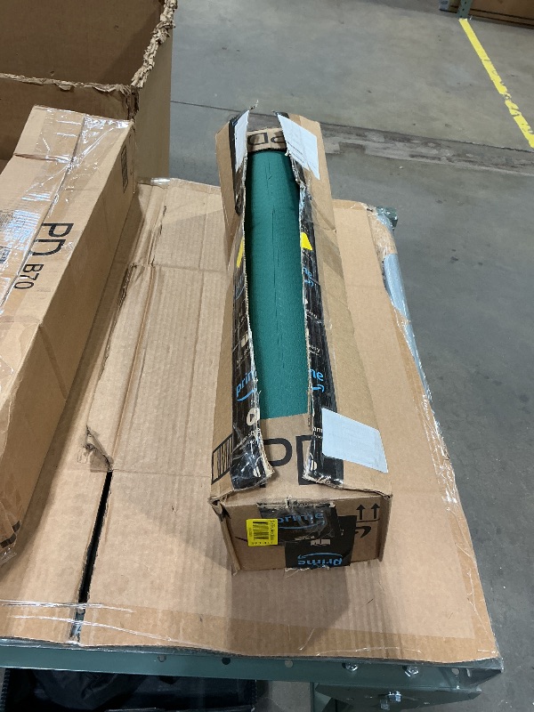 Photo 1 of ***MINOR DAMAGE***WOHAO Extra Thick 8mm Yoga Mat, 72"x28" Non Slip Exercise Mat, Reversible 2-Sided Dual Color Premium POE Material, with Carrying Strap for Yoga, Pilates, Home Gym