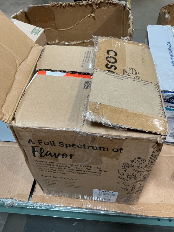 Photo 1 of ****FOR PARTS / BROKEN LID*** COSORI Pressure Cooker 6QT, Stainless Steel, 9-in-1 Multi Cooker, 12 Safety Features, Ceramic Inner Pot, Rice, Slow Cook, Sous Vide, Saute, 1100W