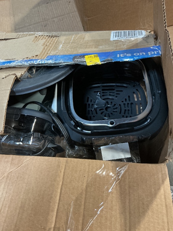 View 3 of ***MINOR DAMAGE**GNinja Crispi 4-in-1 Glass Air Fryer | 450°F | Non-Toxic | 4QT & 6-Cup Glass Containers w/Lids | Microwave, Freezer, Dishwasher Safe | Max Crisp, Air Fry, Bake, Recrisp | Green | FN101SG
