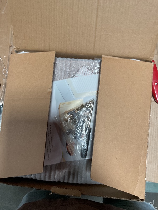 Photo 1 of **FOR PARTS ONLY HAS MANUFACTURE DEFECT (HOLES DONT ALIGN WITH PARTS)*** Sunhoo Bread Box for Kitchen Countertop Corner Bread Storage Wooden Breadbox Container 2 Layer Bread Holder Keeper Large Farmhouse Bread Bin Shelf for Homemade Pantry Vintage Acrylic