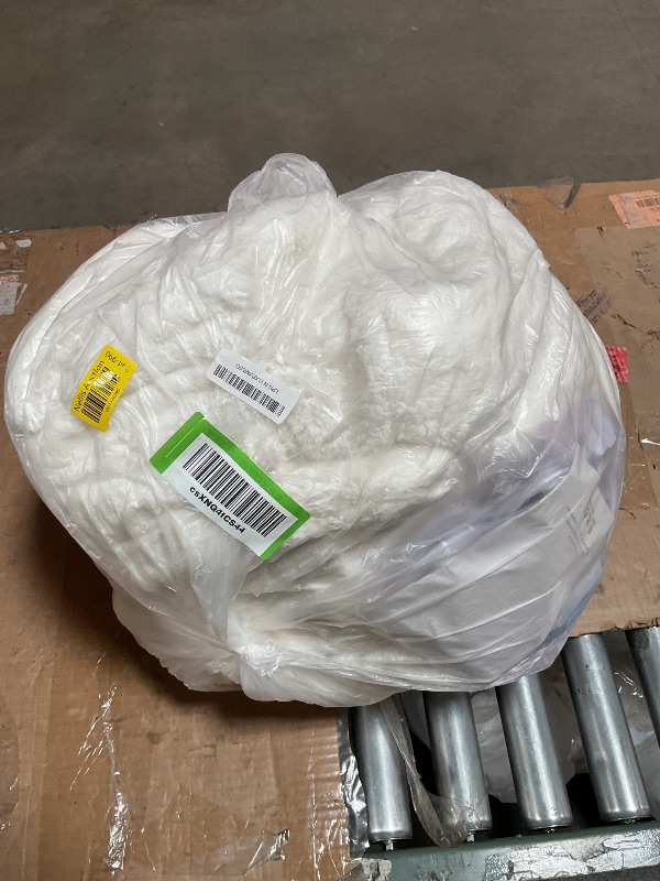 Photo 1 of ***NON-FUNCTIONAL*** CAROMIO Electric Blanket Cal King Size - Thick Tufted Sherpa Heated Blanket with 10 Heating Levels and 10 Time Settings, Machine Washable Fast Heating Blanket California King 94"×100", White