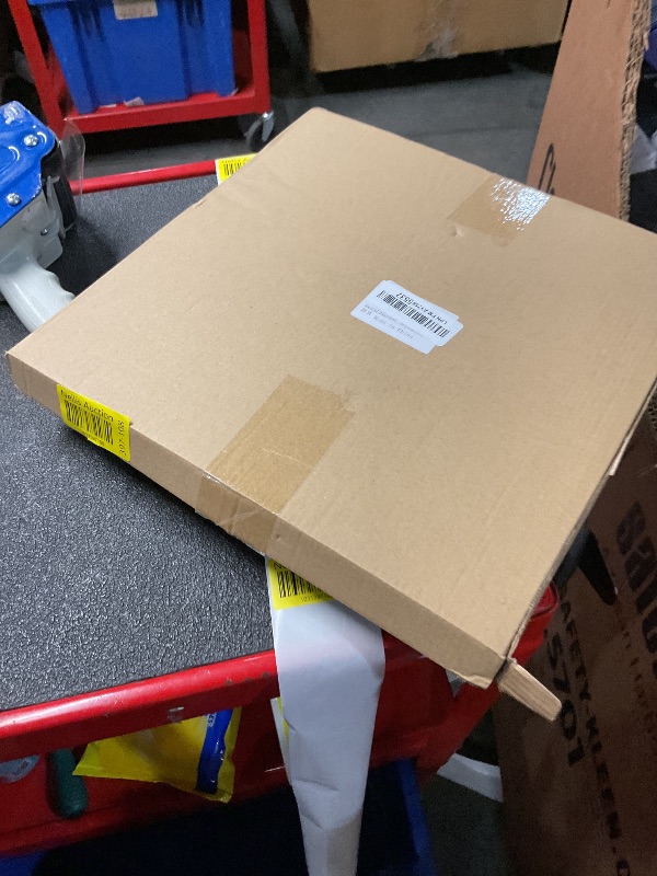 Photo 1 of Round Solid Wood Serving Tray Extra Large Tea Coffee Snack Food Meals Serving Plate Non-Slip Kitchen Party Bar Server Ottoman Tray Breakfast Tray with Raised Edges (13inch/33cm) Black