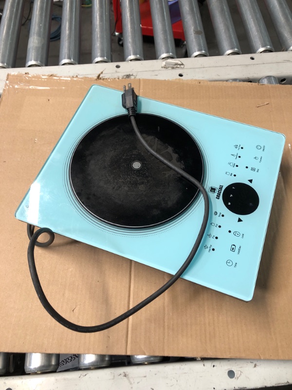 Photo 5 of ***USED - DOESN'T POWER ON***
GRACEALL Portable Induction Stove, Single Burner Electric Cooktop for Cooking, 120V Plug-in Induction Cooker, 2000W Electric Hot Plate with 4 Hour Timer & Safety Lock, Suitable for Magnetic Cookware