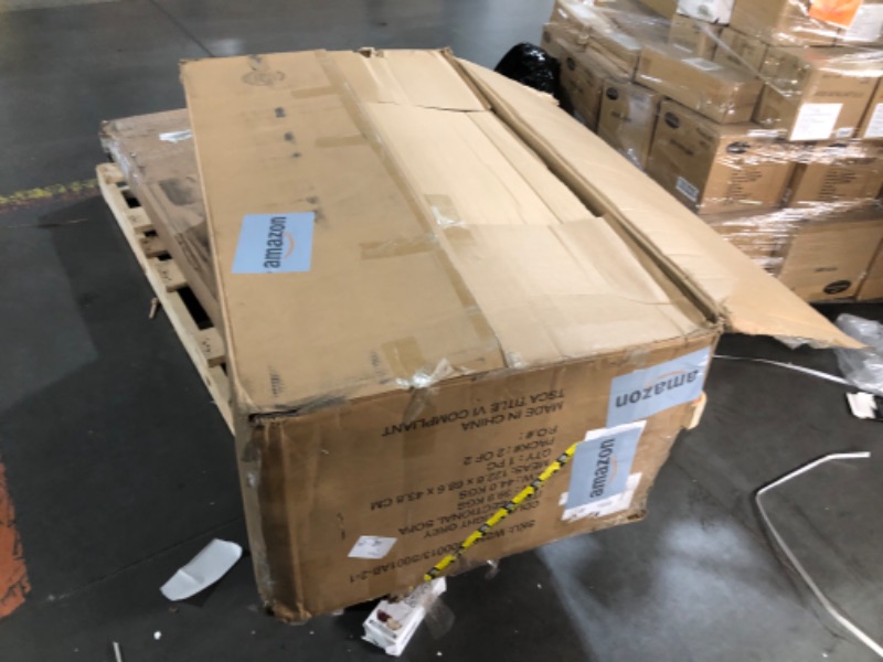 Photo 1 of ***NONREFUNDABLE - INCOMPLETE - SEE COMMENTS***
Baxton Studio Langley Modern and Contemporary Light Grey Fabric Upholstered Sectional Sofa with Right Facing Chaise, 31" High x 104" Wide x 64" Deep; Arms Height: 22.5"; Legs Height: 3"
