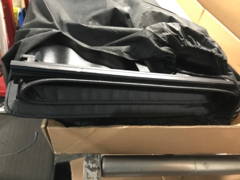 Photo 3 of ***USED - LIKELY MISSING PARTS - UNABLE TO VERIFY FUNCTIONALITY***
Tyger Auto T3 Soft Tri-fold Truck Bed Tonneau Cover Compatible with 2024-2025 Toyota Tacoma | 5' (60") Bed | TG-BC3T1204