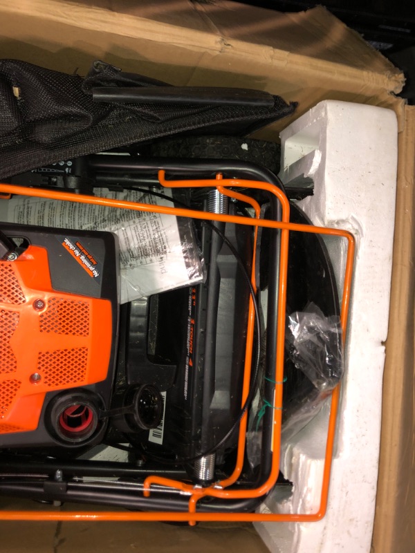 Photo 1 of **FOR PARTS ONLY**(NON REFUNDABLE)
YARDMAX 22 in. 201cc Select PACE 6 Speed CVT High Wheel RWD 3-in-1 Gas Walk Behind Self Propelled Lawn Mower