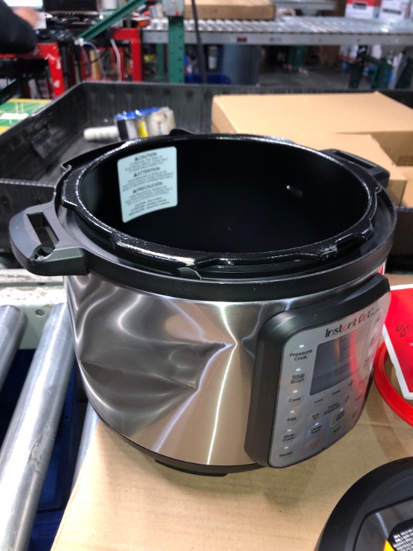 Photo 3 of **FOR PARTS ONLY**(NON REFUNDABLE ITEM)
Instant Pot  IP-DUO Plus60 6qt. 9-in-1 Multi-Functional Pressure Cooker