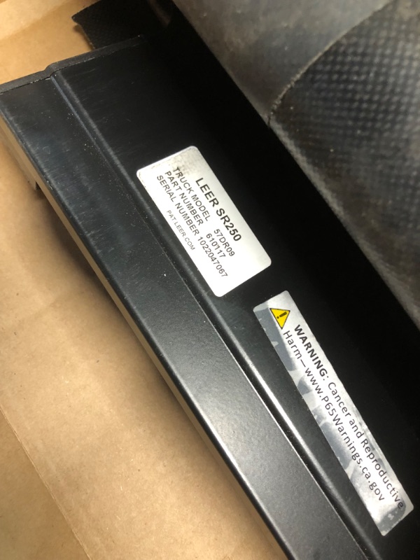 Photo 3 of ***USED - LIKELY MISSING PARTS - SEE PICTURES***
LEER SR250 Soft Rolling Truck Bed Tonneau Cover, Fits Ford F-150, Years 2015-2024, 5'6" Truck Bed, Black