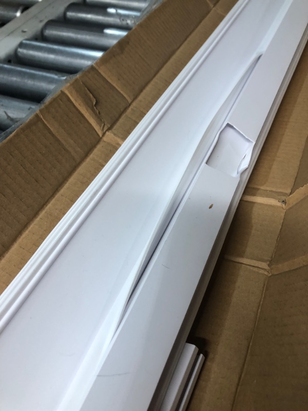 Photo 1 of ***USED - DAMAGED - SEE PICTURES***
LTL Home Products DECO3680W Deco Interior Accordion Folding Door, 36" x 80", White